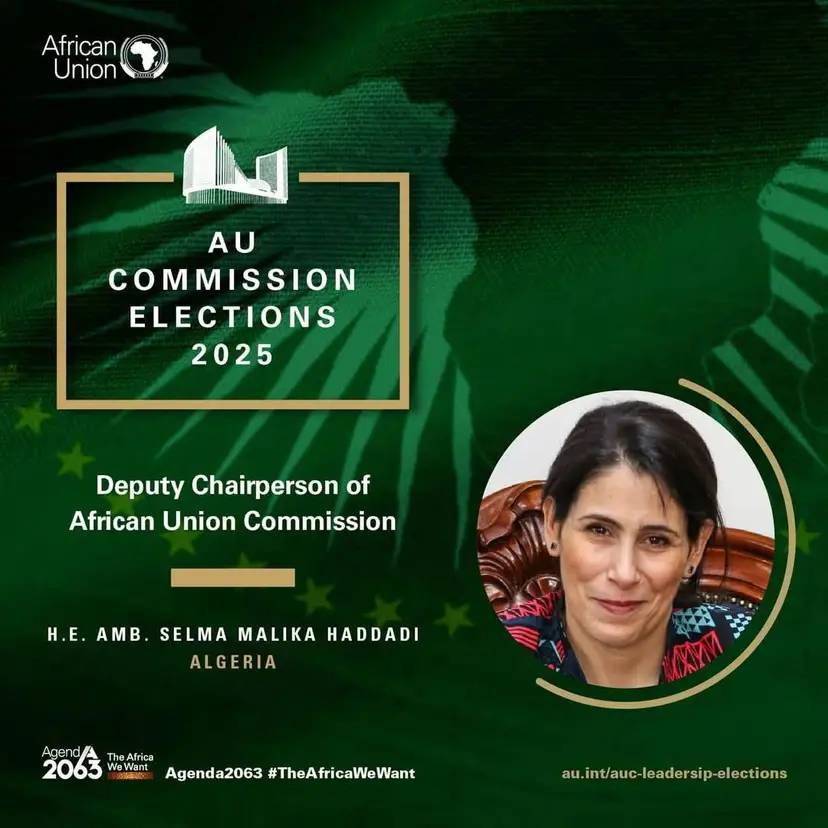 La candidate de l'Algérie remporte le poste de vice-présidente de la Commission de l'Union africaine